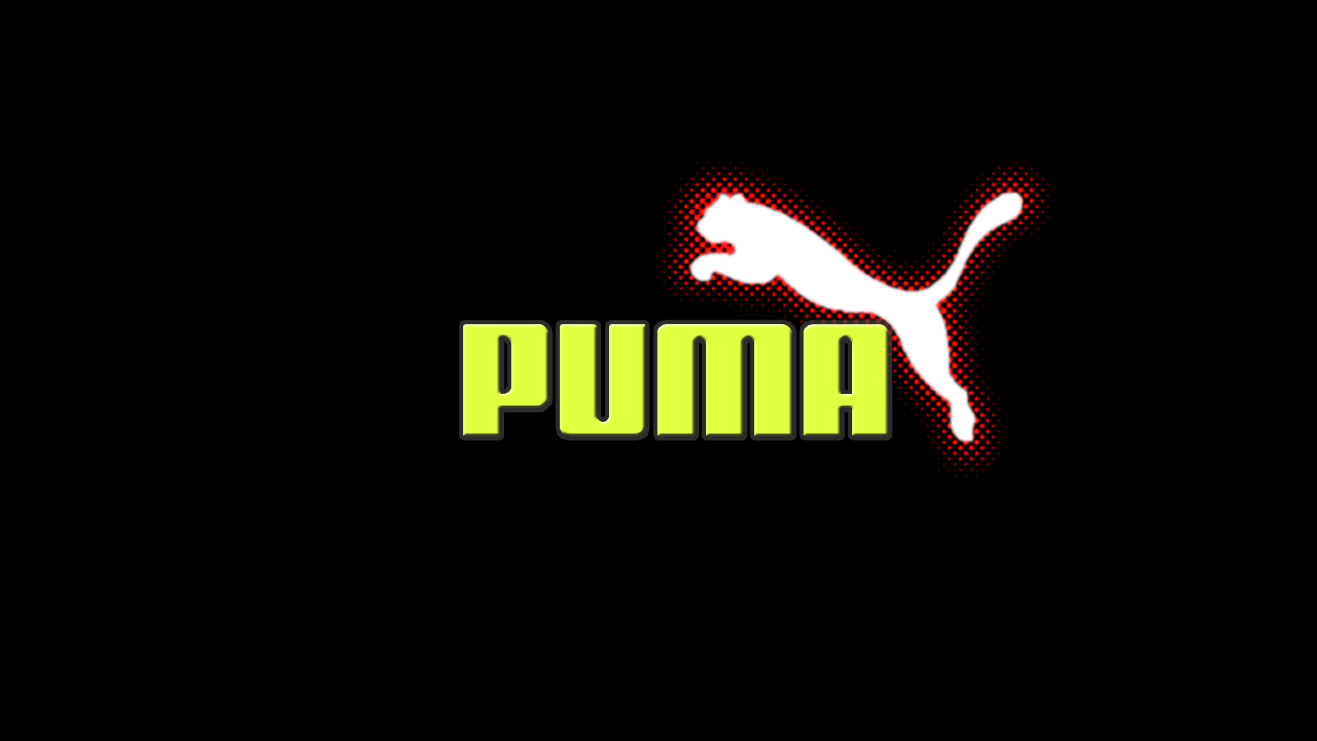 Puma Logo Wallpaper, Abstract Puma Logo Wallpaper, #21438